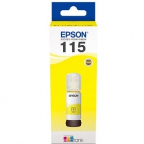 Epson 115 EcoTank (C13T07D44A) tintes uzpildes pudelīte, dzeltena