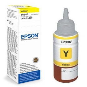 Epson (C13T66444A), dzeltens kasetne tintes printeriem