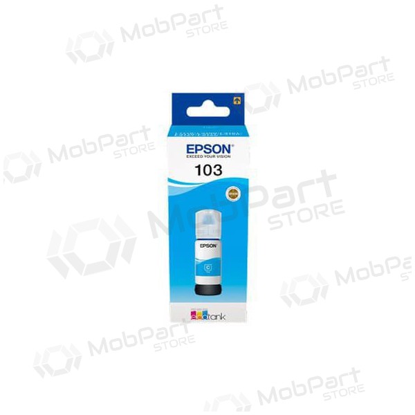Epson 103 EcoTank (C13T00S24A), gaišzils  kasetne tintes printeriem, 65 ml