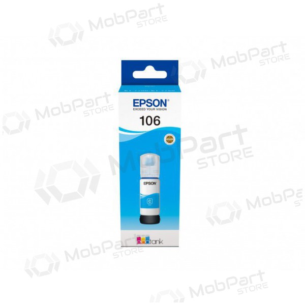Epson 106 (C13T00R240), gaišzils  kasetne tintes printeriem, 70 ml