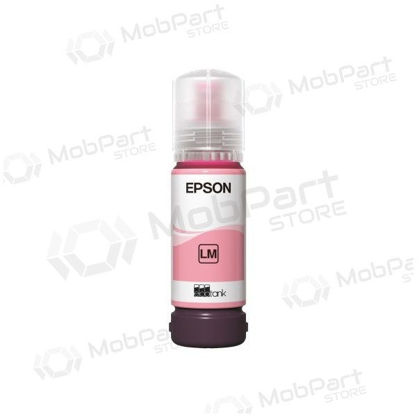 Epson 108 EcoTank (C13T09C64A) tintes uzpildes pudelīte, gaiši purpursarkana