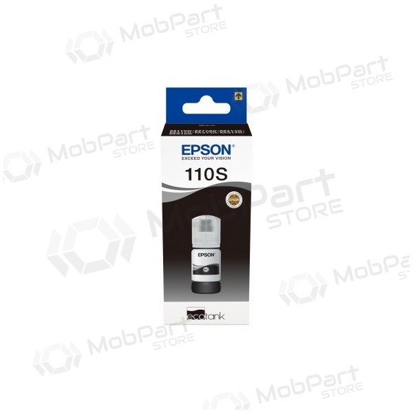 Epson 110S EcoTank (C13T01L14A) tintes uzpildes pudelīte, melna