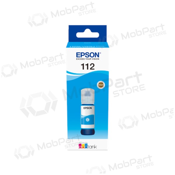 Epson 112 EcoTank (C13T06C24A) tintes uzpildes pudelīte, zila