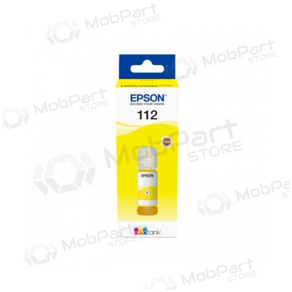 Epson 112 EcoTank (C13T06C44A) tintes uzpildes pudelīte, dzeltena