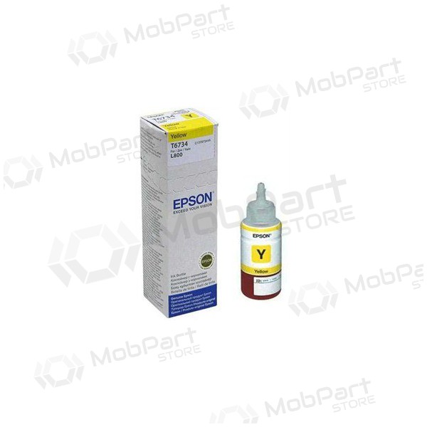 Epson (C13T67344A), dzeltens kasetne tintes printeriem