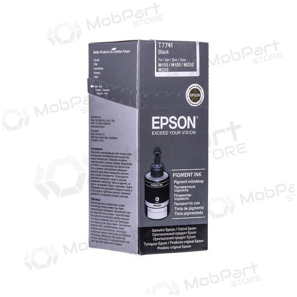 Epson Pigment Bottle (C13T77414A), melna kasetne tintes printeriem