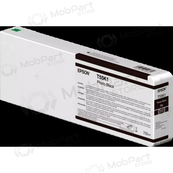 Epson T55K1 (C13T55K100) tintes kasetne, Photo Black