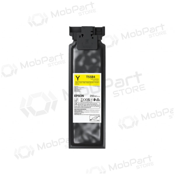 Epson UltraChrome DG2 T55B4 (C13T55B400) 250 ml tintes kasetne, dzeltena