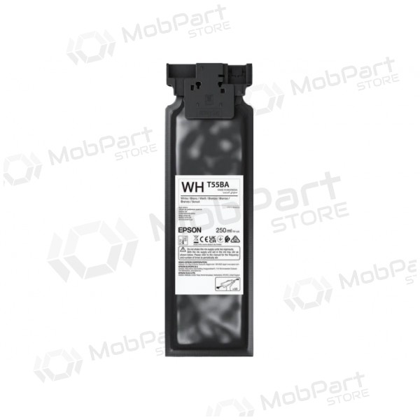 Epson UltraChrome DG2 T55BA (C13T55BA00) 250 ml tintes kasetne, balta