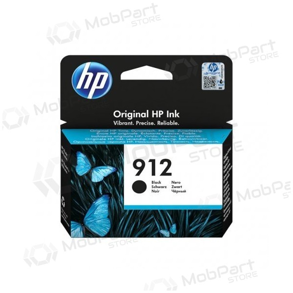 Hewlett-Packard 912 (3YL80AE), melna kasetne tintes printeriem 1000 lpp.