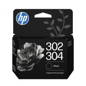 HP 302/304 (B7RT7AE) tintes kasetne, melna