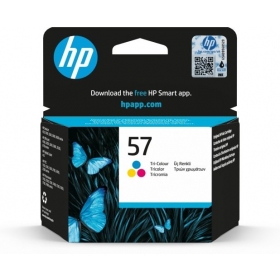 HP 57 trīskrāsu (C6657AE) tintes kasetne, CMY - SPEC