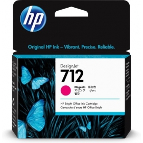 HP 712 (3ED68A) tintes kasetne, purpursarkana (SPEC)