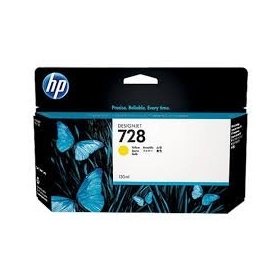 HP 728 (F9J65A) tintes kasetne, dzeltena