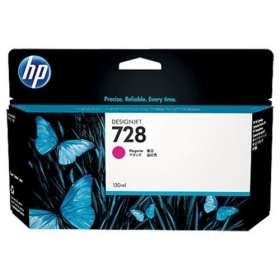 HP 728 (F9J66A) tintes kasetne, purpursarkana