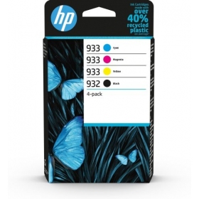 HP 932/933 4-pack (6ZC71AE) Tintes kasetņu komplekts, BK/C/M/Y