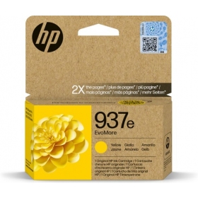 HP 937e EvoMore (4S6W8NE) tintes kasetne, dzeltena