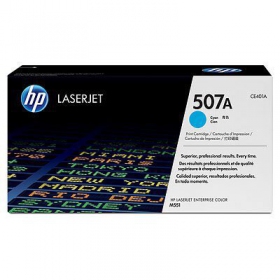 HP No.507A (CE401A), gaišzils  kasetne paredzēts lāzerprinteriem, 6000 lapas.