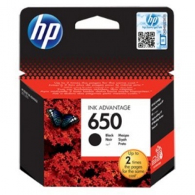 HP Nr.650 (CZ101AE), melna kasetne tintes printeriem