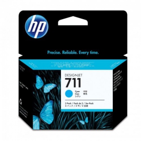 HP No.711 (CZ134A), gaišzils  kasetne tintes printeriem