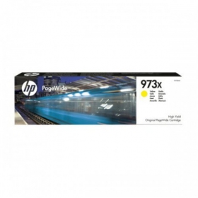 HP No.973X (F6T83AE), dzeltens kasetne tintes printeriem, 7000 lapas.