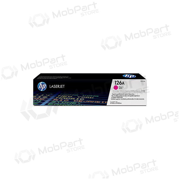 HP 126A (CE313A),  kasetne paredzēts lāzerprinteriem, 1000 lapas.