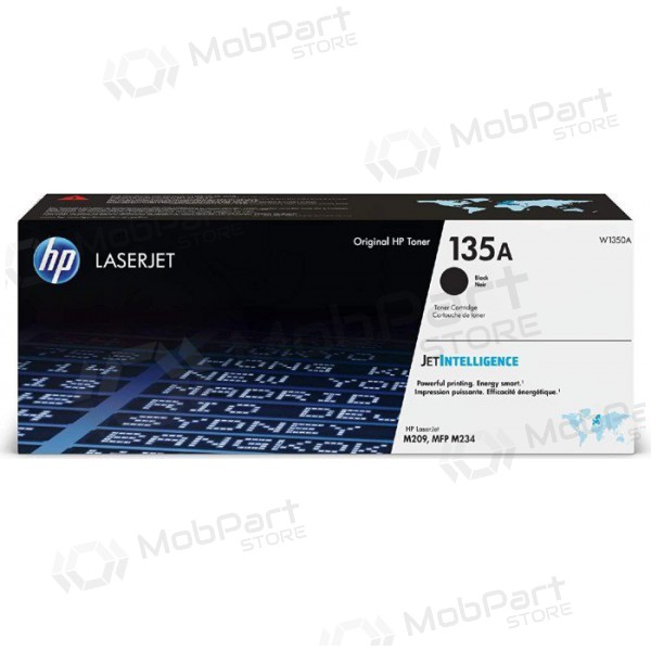 HP 135A (W1350A), melna kasetne lāzerprinteriem, 1100 lpp.