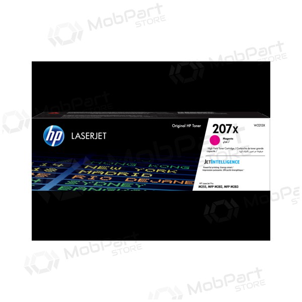 HP 207X W2213X,  kasetne paredzēts lāzerprinteriem