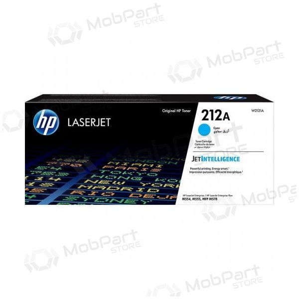 HP 212A (W2121A) lāzerkasetne, zila