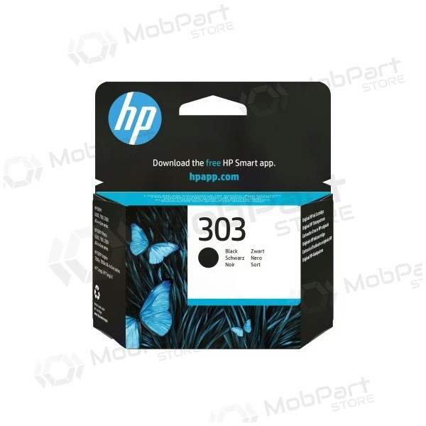 HP 303 (T6N02AE) tintes kasetne, melna