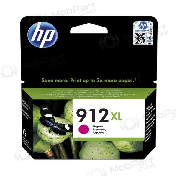 HP (3YL82AE, 912XL),  kasetne tintes printeriem, 825 lapas.