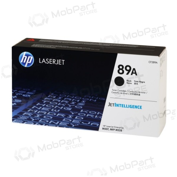 HP 89A (CF289A) lāzerkasetne, melna