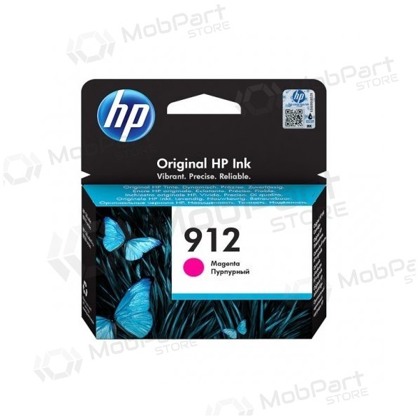 HP 912 (3YL78AE) tintes kasetne, purpursarkana