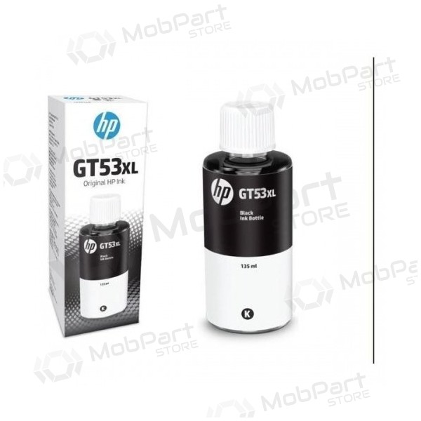 HP GT53XL (1VV21AE) tintes uzpildes pudele, melna