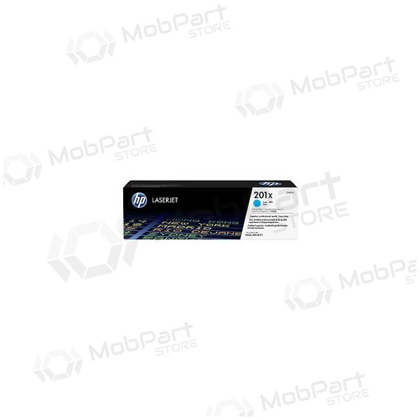 HP No.201X HC (CF401X), gaišzils  kasetne paredzēts lāzerprinteriem, 2300 lapas.