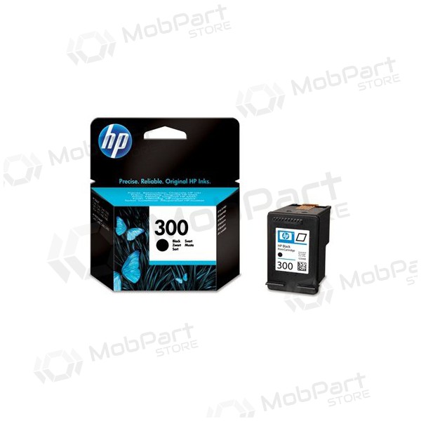 HP No.300 (CC640EE), melna kasetne tintes printeriem, 200 lapas.