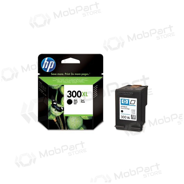 HP No.300 XL (CC641EE), melna kasetne tintes printeriem, 600 lapas.