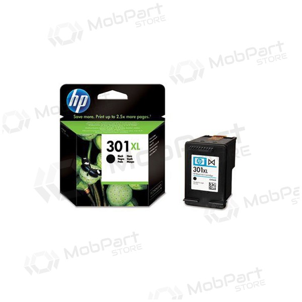 HP No.301 XL (CH563EE), melna kasetne tintes printeriem, 480 lapas.