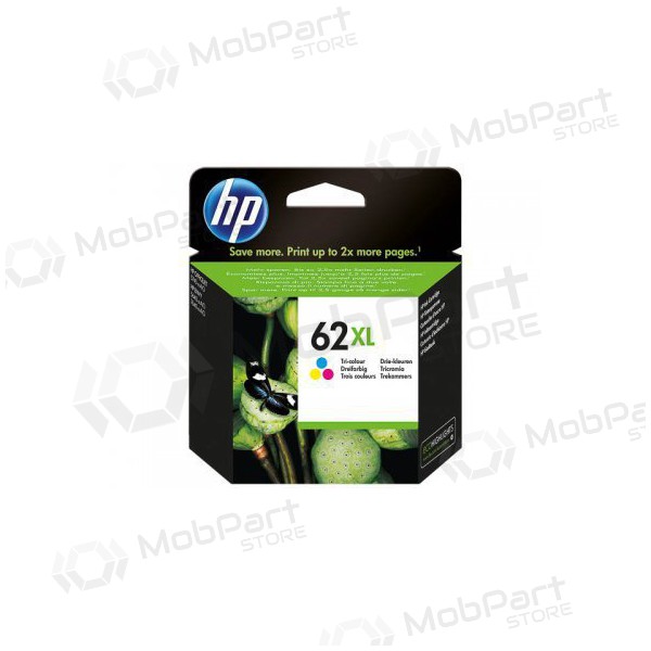 HP No.62XL (C2P07AE), trispalvė kasetne tintes printeriem, 415 lapas.
