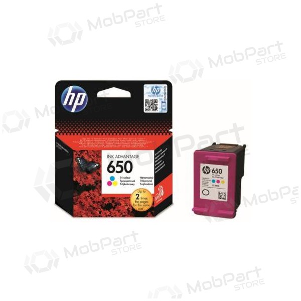 HP Nr.650 (CZ102AE), trīskrāsu kasetne tintes printeriem