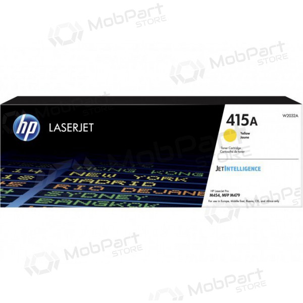 HP (W2032A, 415A), dzeltens kasetne paredzēts lāzerprinteriem