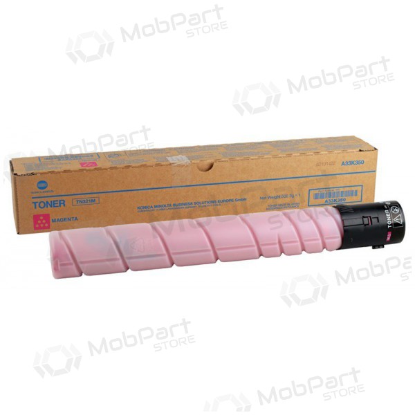 Konica-Minolta TN-321 (A33K350), purpursarkana kasetne lāzerprinteriem, 25000 lpp.