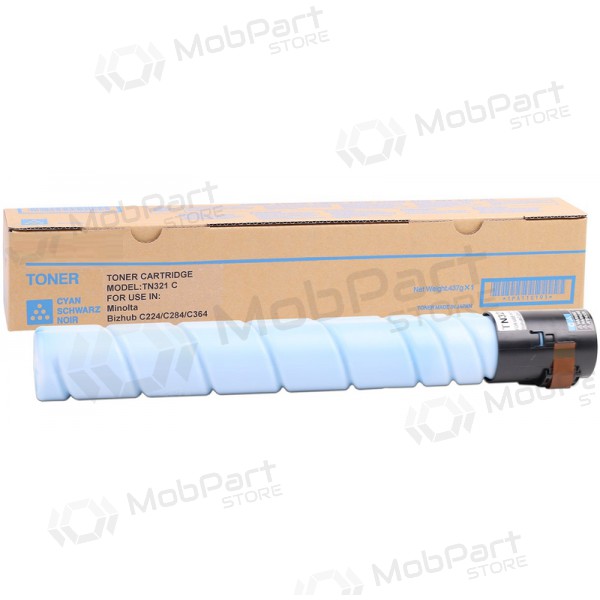 Konica-Minolta TN-321 (A33K450), ciāna kasetne lāzerprinteriem, 25000 lpp.