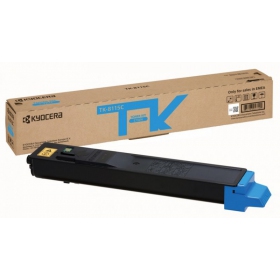 Kyocera (1T02P3CNL0, TK-8115C), gaišzils  kasetne paredzēts lāzerprinteriem, 6000 lapas.