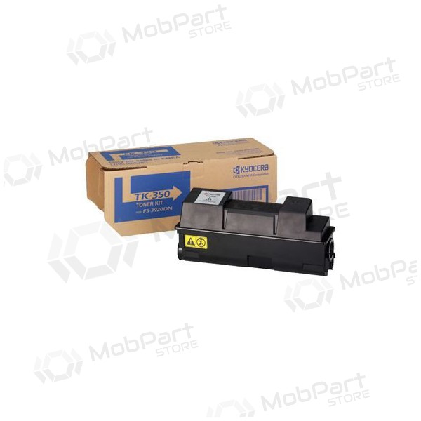 Kyocera TK-350 (1T02LX0NL0), melna kasetne paredzēts lāzerprinteriem, 15000 lapas.
