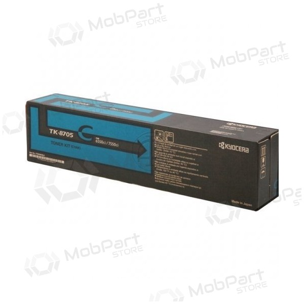 Kyocera TK-8705C (1T02K9CNL0) lāzerkasetne, zila