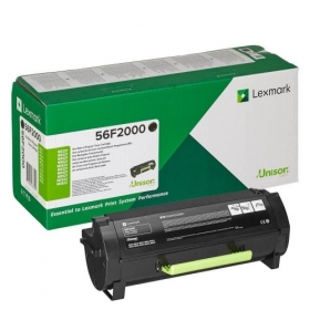 Lexmark 56F2000 lāzerkasetne, melna
