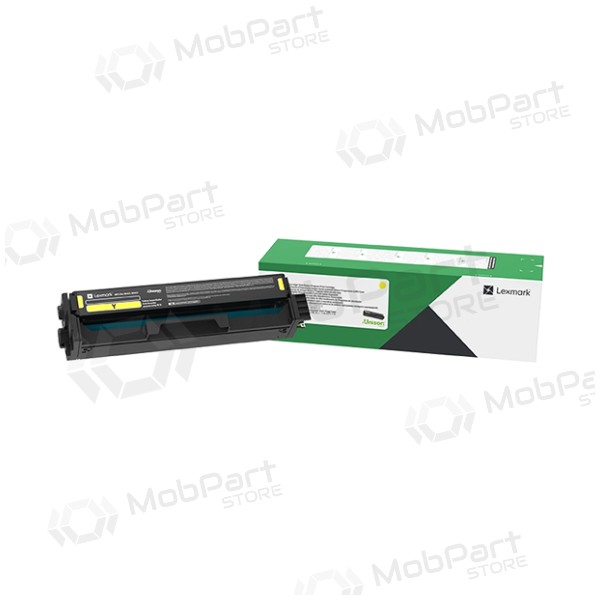 Lexmark 20N2HY0 lāzerkasetne, dzeltena