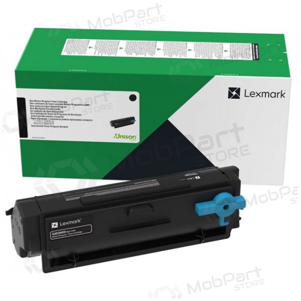 Lexmark 55B2X00 lāzerkasetne, melna