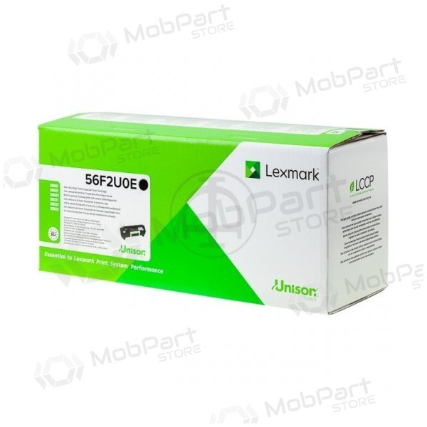 Lexmark 56F2U0E, melna kasetne lāzerprinteriem, 25000 lpp.